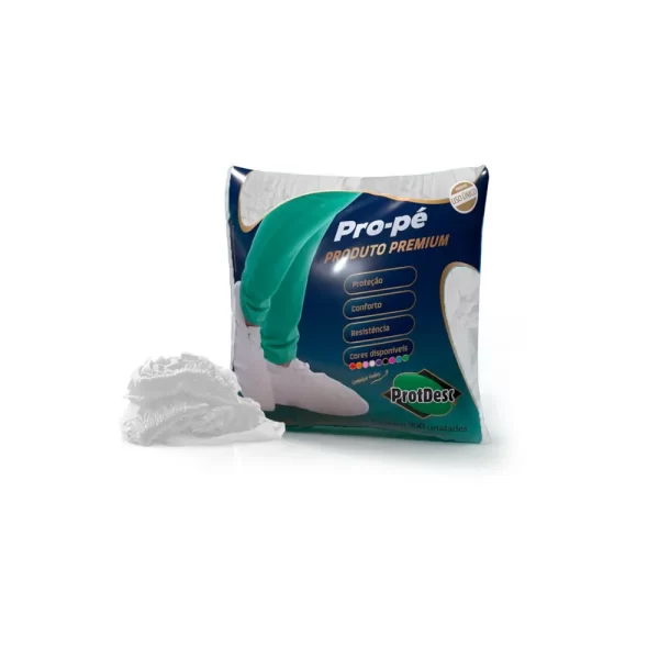PRO-PÉ SAPATILHA BCO, PROTDESC, PC 100UN, Anvisa: 80404440002 - Lote: 96071, Val: 09/26